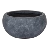 Plantenschaal Arizona Bullet - D31 X H15.5cm - Donkergrijs -Buitentuinonderhouds Winkel arizona bullet bowl graphite d31h155 plantenschaal 1