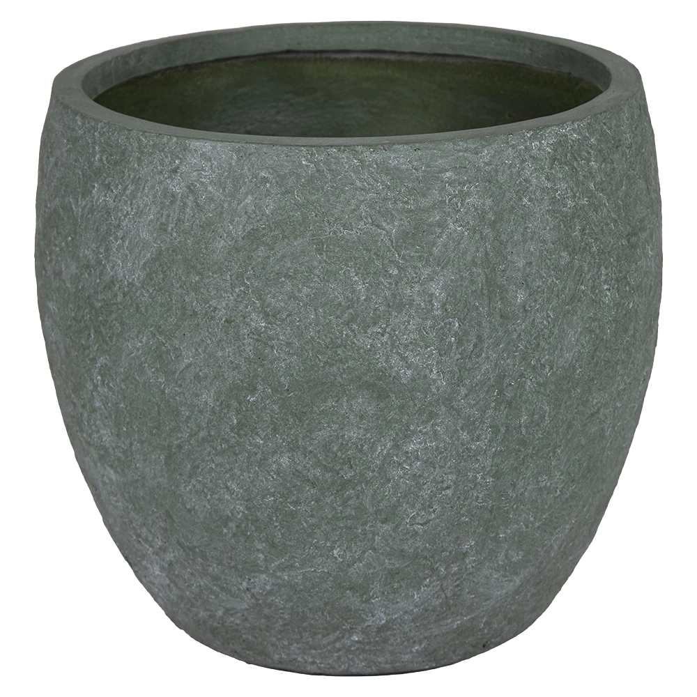 Bloempot Arizona Bullet Cypress Wash - D44 X H39cm - Groen 3 Bloempot Arizona Bullet Cypress Wash - D44 X H39cm - Groen