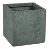 Plantenbak Arizona Cubi Cypress Wash - L23 X B23 X H23cm - Groen -Buitentuinonderhouds Winkel arizona cubi cypress wash w23h23 plantenbak 1