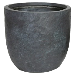 Bloempot Arizona Egg - D32 X H31cm - Donkergrijs