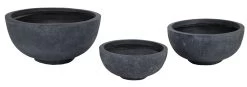 Buitentuinonderhouds Winkel -Buitentuinonderhouds Winkel arizona round bowl graphite d44h21 schaal 6 8