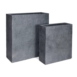 Plantenbak Arizone Terras - L60 X B22 X H72cm - Donkergrijs 5 Plantenbak Arizone Terras - L60 X B22 X H72cm - Donkergrijs -Buitentuinonderhouds Winkel arizona terrace partit graphite l60w22h72 plantenbak 6 7