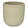 Bloempot Collin - D38 X H40cm - Creme -Buitentuinonderhouds Winkel bloempot collin creme bloempot 1
