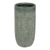 Bloempot Dean Hoog - D24 X H49cm - Groen -Buitentuinonderhouds Winkel bloempot dean hoog groen bloempot 1