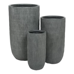 Bloempot James Hoog - D34 X H63,5cm - Grijs 6 Bloempot James Hoog - D34 X H63,5cm - Grijs -Buitentuinonderhouds Winkel bloempot james hoog grijs bloempot 2 1