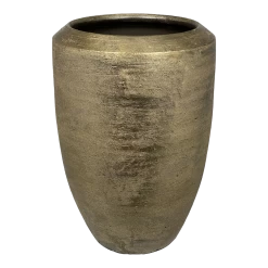 Bloempot Kos Hoog - D29 X H50cm - Goud