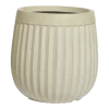Bloempot Laura - D32 X H32cm - Off White -Buitentuinonderhouds Winkel bloempot laura off white bloempot 1