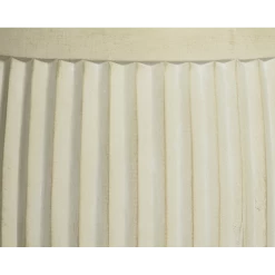 Bloempot Laura - D32 X H32cm - Off White -Buitentuinonderhouds Winkel bloempot laura off white bloempot 3