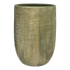 Bloempot Miami Hoog - D23 X H30cm - Groen Cement 2 Bloempot Miami Hoog - D23 X H30cm - Groen Cement -Buitentuinonderhouds Winkel bloempot miami hoog d23xh30cm groen cement bloempot 1 1