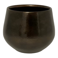 Bloempot Petra - D27 X H24cm - Koper