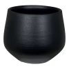 Bloempot Petra - D27 X H24cm - Mat Zwart