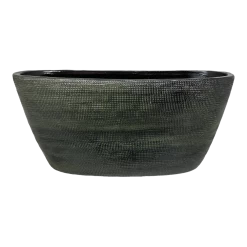 Bloempot Tokio Ovaal - L43 X B15 X H19cm - Groen