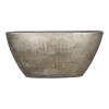 Bloempot Mira Ovaal - L73 X B17 X H36cm - Goud -Buitentuinonderhouds Winkel boot mira 73x17x36cm industrieel goud plantenschaal 1