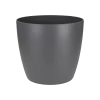Bloempot Elho Brussels Rond 25cm - Antraciet