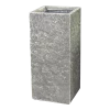 Plantenbak Colorado Cubihi - L33.5 X B33.5 X H70cm - Grijs -Buitentuinonderhouds Winkel colorado cubihi grey w335h70 plantenbak 1