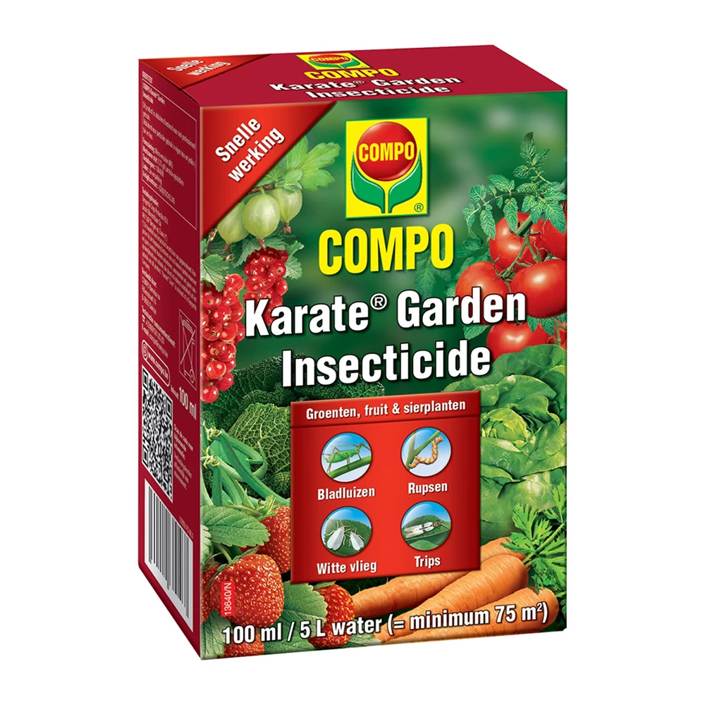 Compo Karate Garden 100ml Concentraat - Insecten En Ongedierte 3 Compo Karate Garden 100ml Concentraat - Insecten En Ongedierte