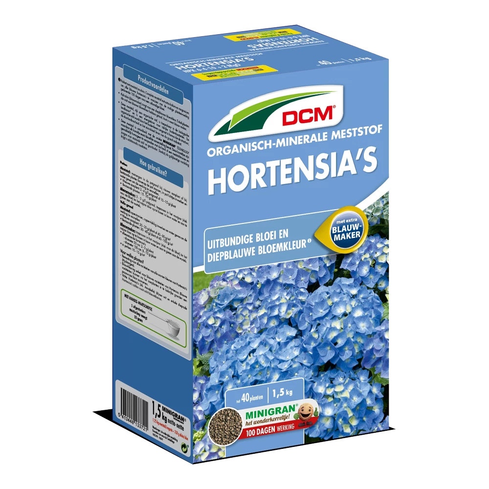 DCM Meststof Hortensia's - 1,5kg - Tuinplanten Voeding 3 DCM Meststof Hortensia's - 1,5kg - Tuinplanten Voeding