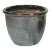 Bloempot Glazed Hp001 - D30 X H25cm - Groen