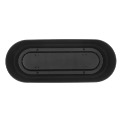 Bloembak Elho Greenville Terrace Long 50cm - Met Wielen - Living Black -Buitentuinonderhouds Winkel greenville trough long 50 plantenbak living black 3 7