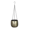 Hangpot Mira - D18 X H16cm - Goud -Buitentuinonderhouds Winkel hangpot mira d18 h16cm industrieel goud hangpot 1