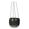 Hangpot Resa - D16,5 X H13,5cm - Donkergrijs -Buitentuinonderhouds Winkel hangpot resa d16 5 x h13 5cm donkergrijs hangpot 1 1