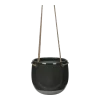 Hangpot Resa - D18,5 X H17cm - Donkergrijs -Buitentuinonderhouds Winkel hangpot resa d18 5 x h17cm donkergrijs hangpot 1 1
