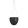 Hangpot Tusca - D22.5 X H19.5cm - Donkergrijs -Buitentuinonderhouds Winkel hangpot tusca d22 5 h19 5 donkergrijs hangpot 1 5