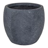 Bloempot Iowa Bullet - D57 X H50.5cm - Donkergrijs -Buitentuinonderhouds Winkel iowa bullet graphite d57h505 bloempot 1 5