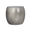 Bloempot Lester - D24 X H22cm - Lichtgrijs -Buitentuinonderhouds Winkel lester pot rond lgrijs h22xd24cm bloempot 1 4