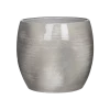 Bloempot Lester - D28 X H26cm - Lichtgrijs -Buitentuinonderhouds Winkel lester pot rond lgrijs h26xd28cm bloempot 1 4