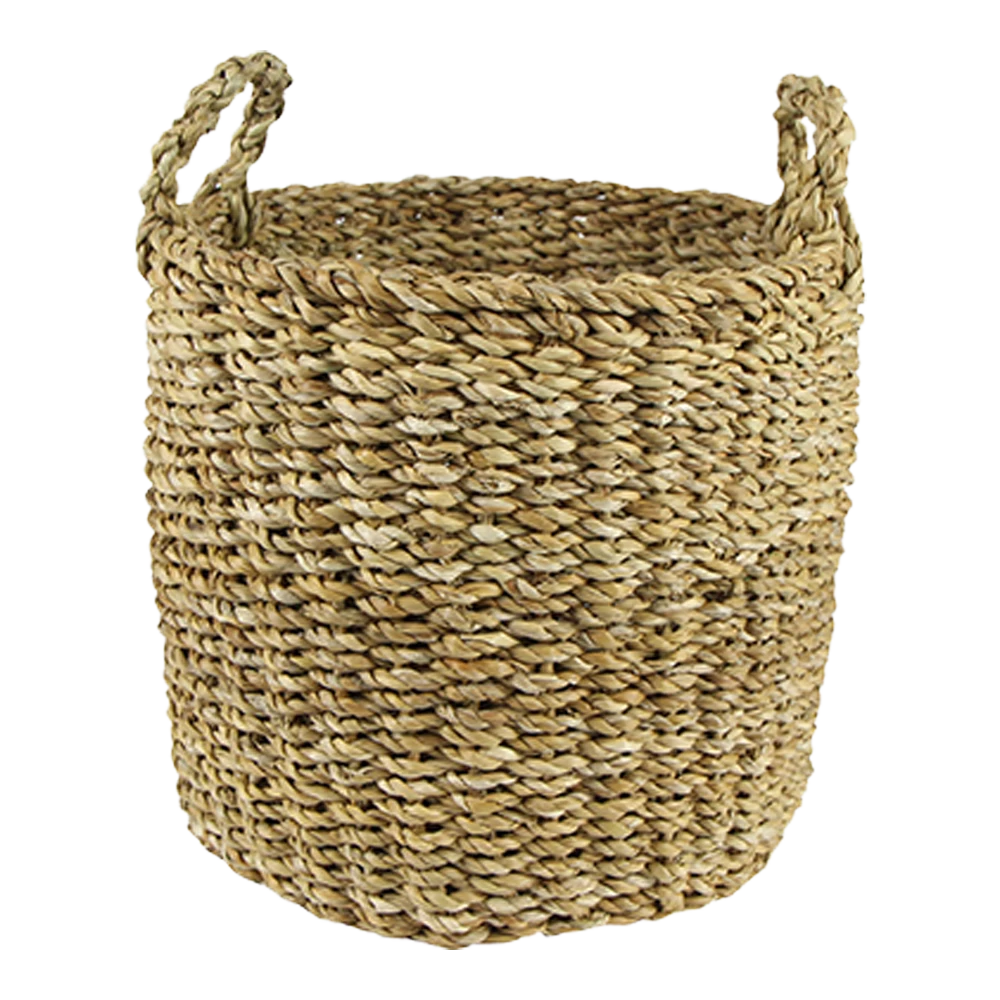 Plantenmand Joris - D38 X H33cm - Naturel 3 Plantenmand Joris - D38 X H33cm - Naturel