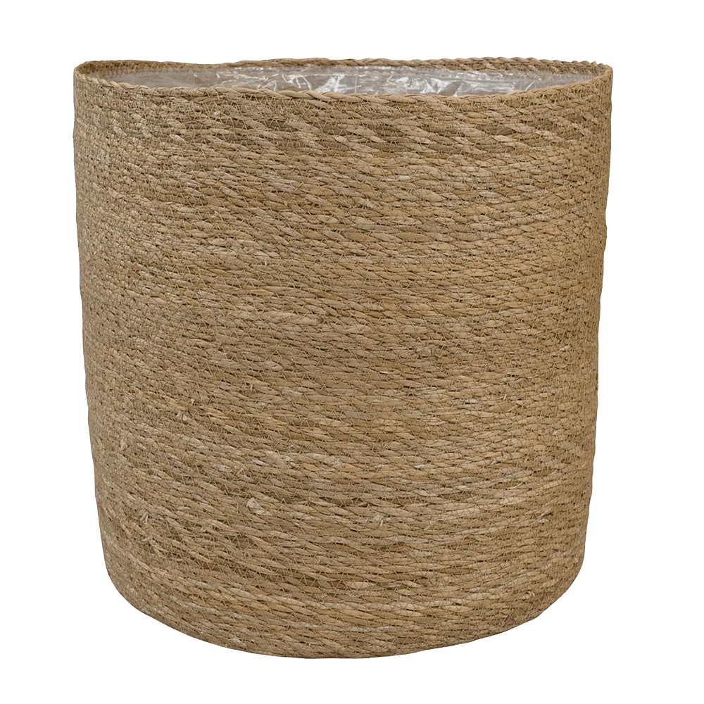 Plantenmand Stef - D38 X H38cm - Naturel 3 Plantenmand Stef - D38 X H38cm - Naturel