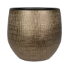 Bloempot Ryan - D36 X H32cm - Shiny Gold -Buitentuinonderhouds Winkel pot ryan shiny gold d36 h32 bloempot 1