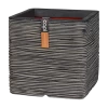 Capi Plantenbak Vierkant Nature Rib NL - L50 X B50 X H50cm - Antraciet
