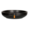 Capi Plantenschaal Lux Terrazo - D37 X H9cm - Zwart -Buitentuinonderhouds Winkel schaal 36x8 lux zwart plantenschaal 1 5