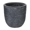 Bloempot Utah Egg - D34 X H33cm - Donkergrijs 2 Bloempot Utah Egg - D34 X H33cm - Donkergrijs -Buitentuinonderhouds Winkel utah egg pot graphite d34h33 bloempot 1 4