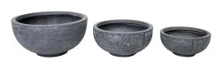 Buitentuinonderhouds Winkel -Buitentuinonderhouds Winkel utah round bowl graphite d44h21 schaal 6 8