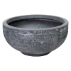 Plantenschaal Utah - D55 X H27cm - Donkergrijs 2 Plantenschaal Utah - D55 X H27cm - Donkergrijs -Buitentuinonderhouds Winkel utah round bowl graphite d55h27 schaal 1 4