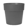 Bloempot Elho Vibia Straight Rond 30cm - Antraciet -Buitentuinonderhouds Winkel vibia straight rond 30cm bloempot antraciet 1 8