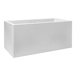 Elho Vivo Next Lang Wielen 80cm - Warm Grijs -Buitentuinonderhouds Winkel vivo matt lang wielen 80cm warm grijs 2 1