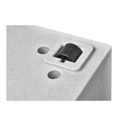 Elho Vivo Next Lang Wielen 80cm - Warm Grijs -Buitentuinonderhouds Winkel vivo matt lang wielen 80cm warm grijs 4 1