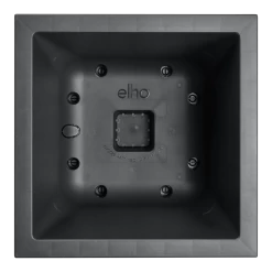 Elho Vivo Next Vierkant Wielen 40cm - Living Black -Buitentuinonderhouds Winkel vivo next vierkant wielen 40cm living black 3 1